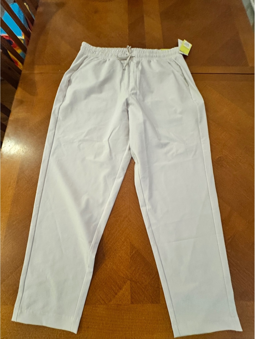 All in Motion Women's Light Beige Stretchy Pants Size L 3218